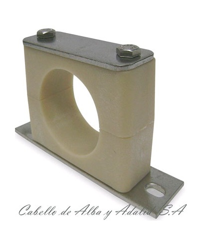 ABRAZADERA PARA TUBERIAS EN POLIPROPILENO  C7   2 1/8   54mm