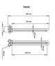 RESISTENCIA ELECTRICA MCR 1-1/4" RT 2000W TERMO