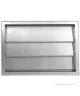 PERSIANA SOBREPRESION 400x400 mm ALUMINIO NATURAL