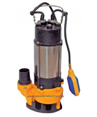 BOMBA SUMERGIBLE ACHIQUE 1 CV-0.75KW MONOFASICA 220V V750 PYD