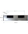 Ventilador  Mod. ELCO 3BTB CO 60-45  para fancoils Carrier, Ciat, Tecna, Midea, Gree, Mitsubishi, Ferroli, Airwell, Rhoss, Cliim