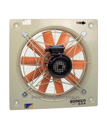 VENTILADOR HELICOIDAL HC-50-4M/H 0.55 KW 10185 M3/H MONOF SODECA