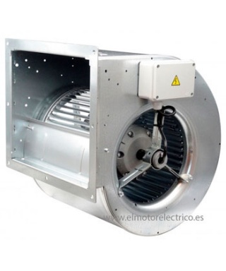 VENTILADOR CENTRIFUGO DD10/10 600W E6G3704 1F 4P+FL+SCT 6M02W3 BAJA PRESION   230 V MONOFASICO NICOTRA
