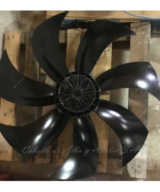 VENTILADOR AXIAL FE071-SDA-6F2 ASPIRAN  TRIF.400V 0.98/0.7KW 1.75/1.15 A 900/680 RPM  ZIEHL ABEGG  SIN/ REJILLA DIAMETRO 710 ASP