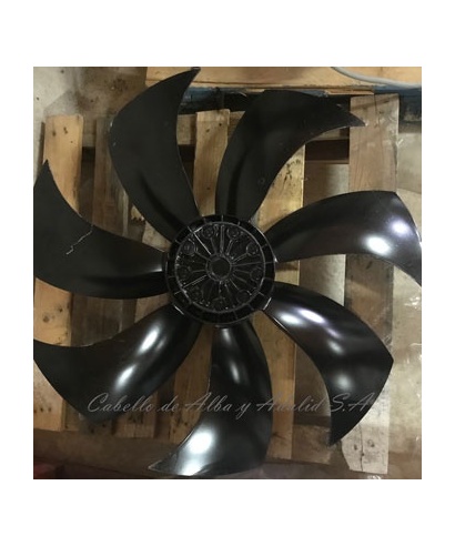 VENTILADOR AXIAL FE071-SDA-6F2 ASPIRAN  TRIF.400V 0.98/0.7KW 1.75/1.15 A 900/680 RPM  ZIEHL ABEGG  SIN/ REJILLA DIAMETRO 710 ASP