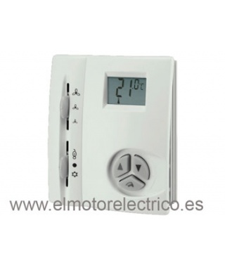 TERMOSTATO CR-4000 DIGITAL DE SUPERFICIE A 220V CON SELECCION DE MODO FRIO/CALOR/ PARADA  AGFRI