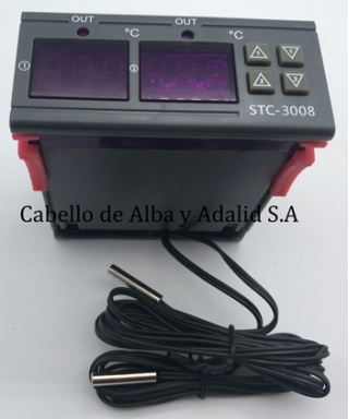 TERMOSTATO DIGITAL BT-3008  DOBLE PANTALLA 220VTS