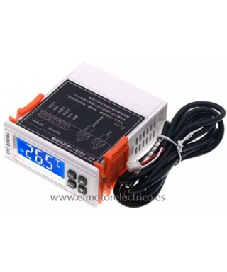 TERMOSTATO DIGITAL STC-8080A+ 220 VTS CON DESESCARCHE ELECTRICO, DOBLE RELE