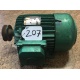 MOTOR TRIF. 1.5 CV 3000 RPM PATAS B3 220/380V Enrico Bezzi MS802-2 B3 USADO Nº 207