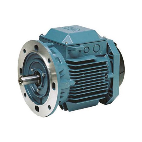 MOTOR TRIF. 1 CV 3000 RPM BRIDA B5 220/380V 3GVA081001 ABB M2VA80A-2