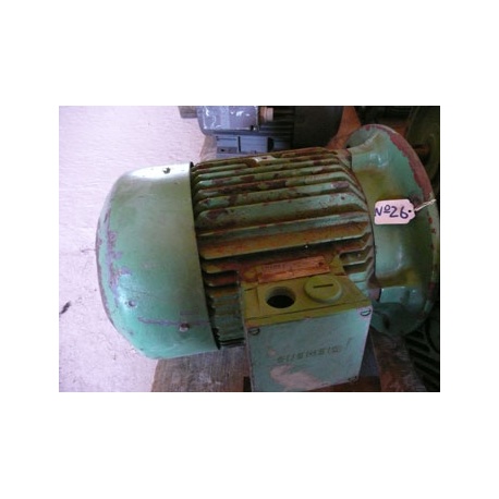 MOTOR TRIF. 7.5 CV 3000 RPM BRIDA B5 220/380V SIEMENS MS132S1-2 B5 USADO Nº 26
