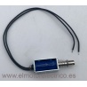 ELECTROIMAN TAU-0530T  U-12VDC MEDIDAS TOTALES LARGO 55MM
CUERPO 30MM ANCHO 15MM  DESPLAZAMIENTO DEL EMBOLO  10MM