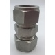RACOR TUBO 1/2 SWAGELOK DE LATON RECTO UNION