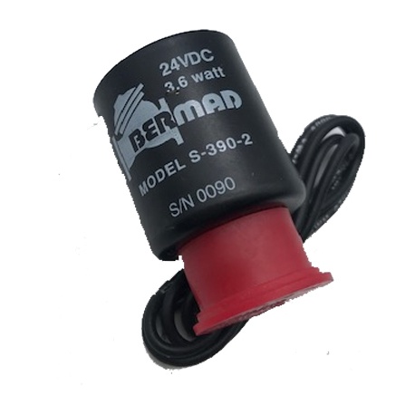 BOBINA ELECTROVALVULA DE AGUA 24 VDC 3.6  WAT S-390-2 BERMAD