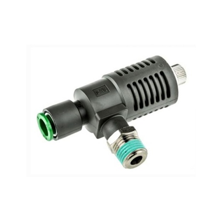 VALVULA DE ESCAPE RAPIDO ASV410F CON SILENCIADOR Y LIMITADOR INCORPORADO PRESION 1- A 10.2 BAR