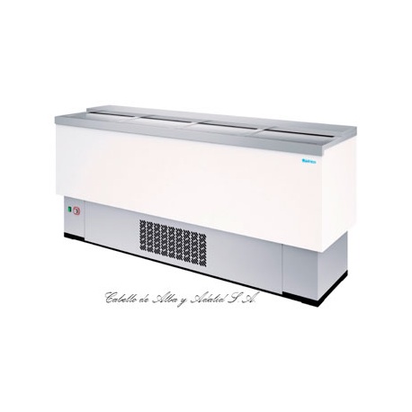 BOTELLERO FRIGORIFICO INFRICO MODELO EFP2000 EG, DE 2 METROS, CON 4  PUERTAS, INTERIOR GALVANIZADO