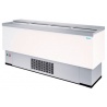 BOTELLERO FRIGORIFICO INFRICO MODELO EFP2000 II , DE 2  METROS, CON 4  PUERTAS,  DE ACERO INOX AISI 304