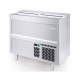 BOTELLERO FRIGORIFICO INFRICO MODELO EB 1000 II , DE 1 METROS, CON 2  PUERTAS,  DE ACERO INOX AISI 304