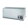 BOTELLERO FRIGORIFICO INFRICO MODELO EB 1500 II , DE 1,5  METROS, CON 3  PUERTAS,  DE ACERO INOX AISI 304