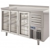 FRENTE MOSTRADOR REFRIGERADO   INFRICO MODELO FMPP 2000 CR 3 PUERTAS CON CRISTAL