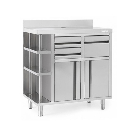 MUEBLE CAFETERA MARCA INFRICO MODELO MCAF 1000 CI