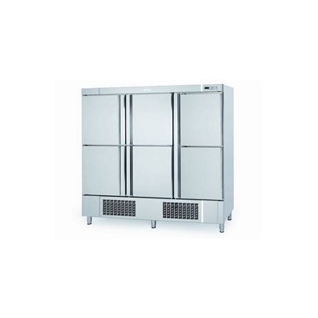 ARMARIO REFRIGERACION SERIE  NACIONAL   INFRICO MODELO AN1606 T/F 6 PUERTAS