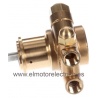 CABEZAL BOMBA V6105 PROCON 82MM-180L/H PARA MAQUINA DE CAFE 
EMPALME 3/8" NPT CON BYPASS LATON, 