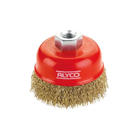 CEPILLO TAZA ALAMBRE ONDULADO 100 M AMOLADORA ALYCO