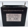 CONDENSADOR DE VENTILADOR PARA  AIRE ACONDICIONADO 25MF 450W CONEXION FACTON