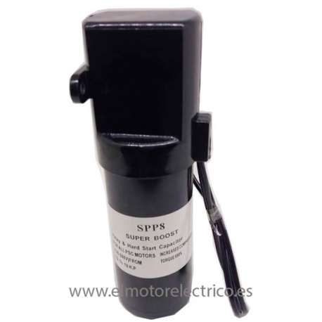 KIT ARRANQUE CONDENSADOR SPP6 DE 1/2 A 10 CV PARA COMPRESORES HERMETICOS Y MOTORES MONOFASICOS 