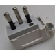 CLAVIJA ENCHUFE 3168-B 2P+T.TIERRA 10/16A 250V  SALIDA LATERAL 
EUNEA