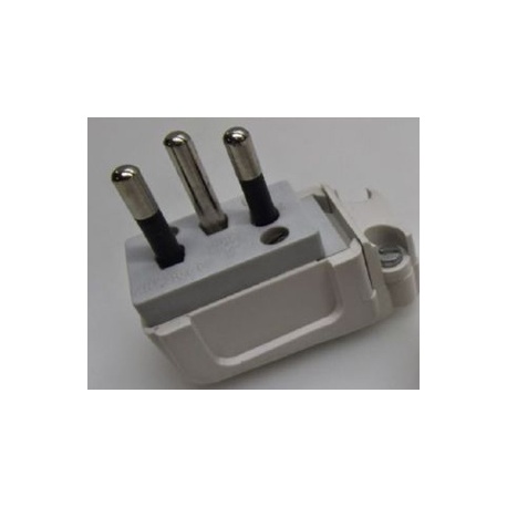 CLAVIJA ENCHUFE 3168-B 2P+T.TIERRA 10/16A 250V  SALIDA LATERAL 
EUNEA