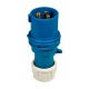 CLAVIJA MACHO AEREA 2P+T 32A IP44