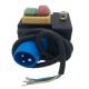 INTERRUPTOR MARCHA/PARO MONOFASICO DZ08-2  250V HORMIGONERA  