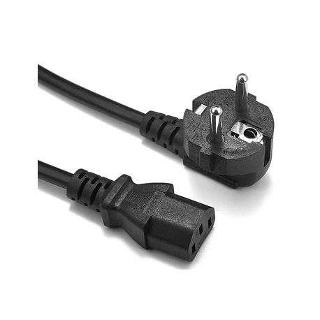 cable para conectar de la red corriente de 220v al ordenador, al monitor, impresora, etc. cable de alimentacion para cpu