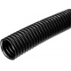 TUBO CORRUGADO-POLYFLEX PG36-DM37 NEGRO ROLLO 25MTS