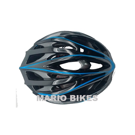 CASCO AZUL ADULTO QUESHARK CICLISMO