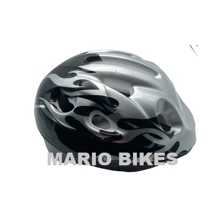 CASCO GRIS NIÑO CICLISMO  CAS-010G