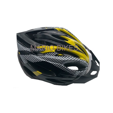 CASCO AMARILLO  ADULTO CICLISMO CAS-006A