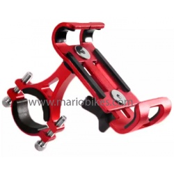 SOPÒRTE TELEFONO PARA BICICLETA ROJO