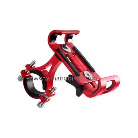 SOPÒRTE TELEFONO PARA BICICLETA ROJO