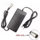 CARGADOR BATERIA LITIO 36V-42V 2A CONEXTOR  XLR 3 PIN MACHO PARA BICICLETAS ELECTRICAS 