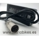 CARGADOR BATERIA LITIO 36V2A CONECTOR XLR 4PIN MACHO PARA BICICLETAS ELECTRICAS 