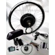 KIT MOTOR TRASERO RUEDA 26" 36V 500W BATERIA 13A CONECTOR DE BATERIA 1P RF. BTB2636B13-1P