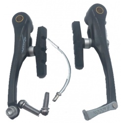 JUEGO DE FRENO V-BRAKE SA 110MM NEGRO
