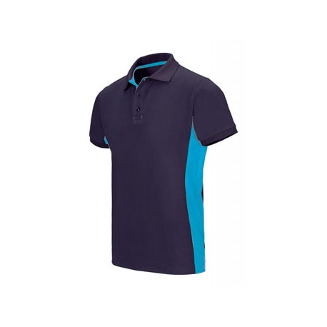 POLO MANGA CORTA BICOLOR VELILLA