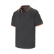POLO MANGA CORTA RAYA BICOLOR VELILLA