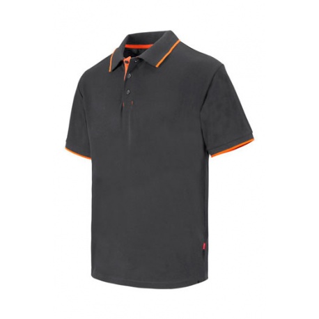 POLO MANGA CORTA RAYA BICOLOR VELILLA