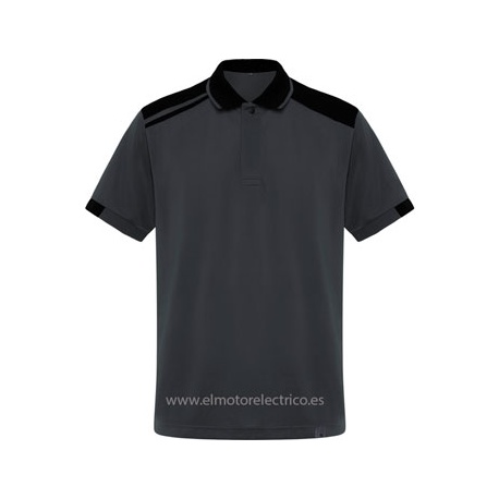 POLO MANGA CORTA BICOLOR 100 % POLIESTER SAMURAI