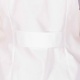 BATA CORTA MUJER MANGA LARGA BLANCA STRECH VELILLA